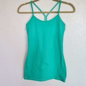Lululemon Power Y Tank - Turquoise